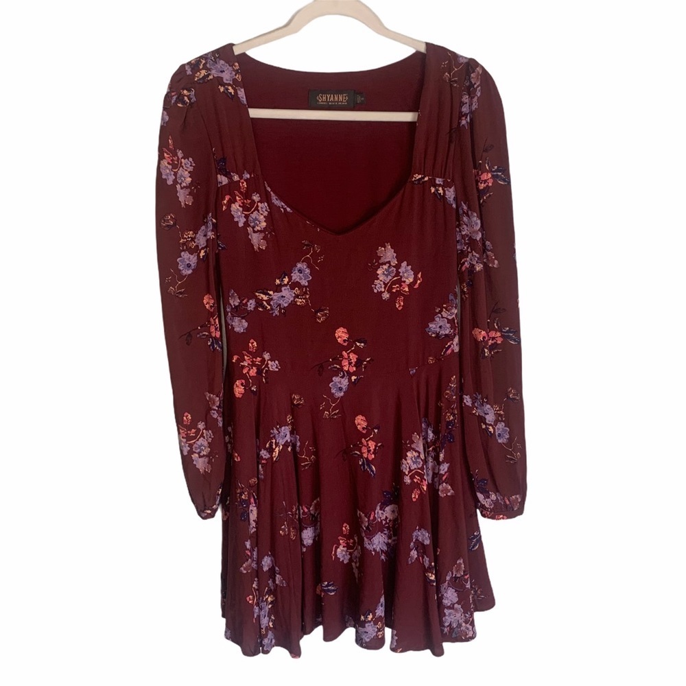Shyanne long sleeve mini dress